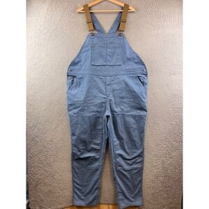REI Cooperative Women's Blue Overalls Size 20W Workwear Carpenter Style
